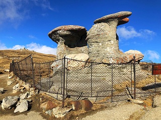 Babele millenial rocks from the Bucegi plateau
